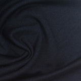 Polyester Viscose Stretch French Terry Fabric, 220 gsm, 160 cm — Navy — photo 2