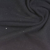 Polyester Stretch Knit Fabric, 230 gsm, 155 cm — Black — photo 2