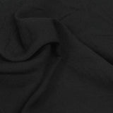100% Viscose Twill Fabric, 214 gsm — Black — photo 2