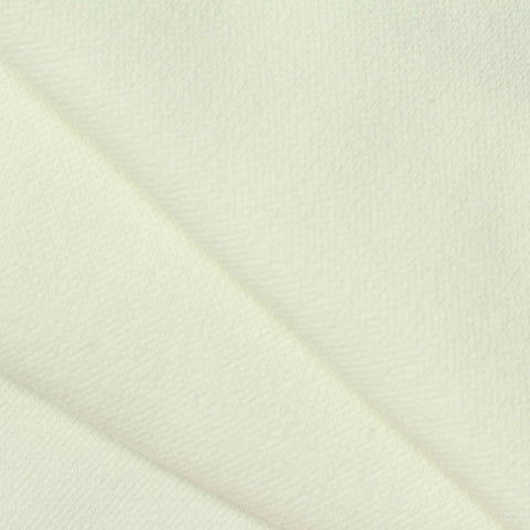 Cotton Stretch Piqué Knit Fabric, 320 gsm, 165 cm — Green