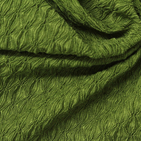 Green Diamond Crepe, Polyester