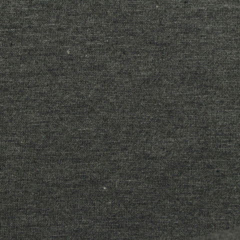 Dark Grey Heathered-Marl Jersey Knit, 160 cm, ref EF-274282