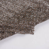Brown Marl Chunky Knit, Poly-Viscose — photo 2
