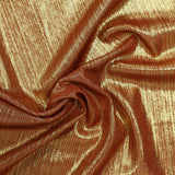Gold Stripe Jersey Knit, Polyester — photo 2