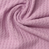 Polyester Viscose Stretch Waffle Knit Fabric, 229 gsm, 180 cm — Purple — photo 2