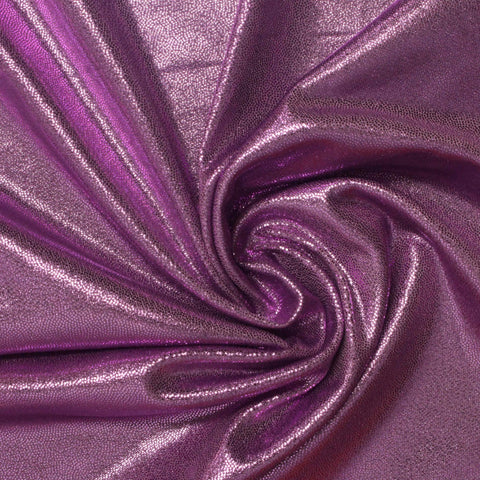 Dusty Purple Dot Jersey Knit, Polyester