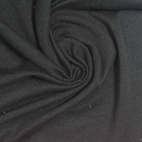 Polyester Stretch Milk Silk Knit Fabric, 180 gsm, 160 cm — Grey, ref EF-264450