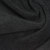 Polyester Stretch Knit Fabric, 310 gsm, 185 cm — Black — photo 2