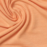 Viscose Stretch Jersey Knit Fabric, 190 gsm, 152 cm — Orange — photo 2