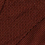 Jacquard Cotton Polyester Stretch Rib Knit Fabric, 200 gsm, 150 cm — Brown — photo 2