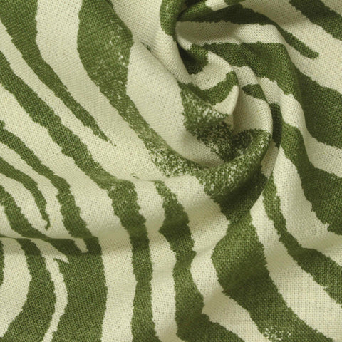 Green Zebra Woven, Linen-Viscose