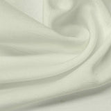 100% Polyester Woven Fabric, 130 gsm, 150 cm — White — photo 2