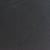 Viscose Nylon Stretch Ponte Knit Fabric, 270 gsm, 160 cm — Black — photo 2