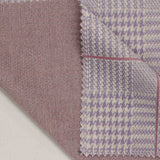 Lavender Houndstooth Jacquard, Polyester — photo 2