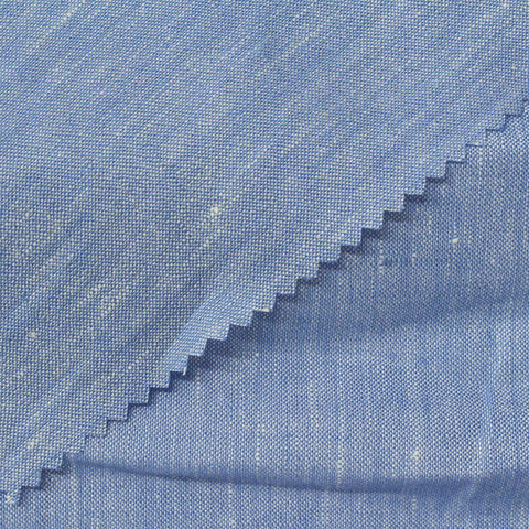 Blue Marl Woven, Linen-Tencel Lyocell