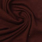 Polyester Viscose Rib Knit Fabric, 190 gsm, 190 cm — Brown — photo 2