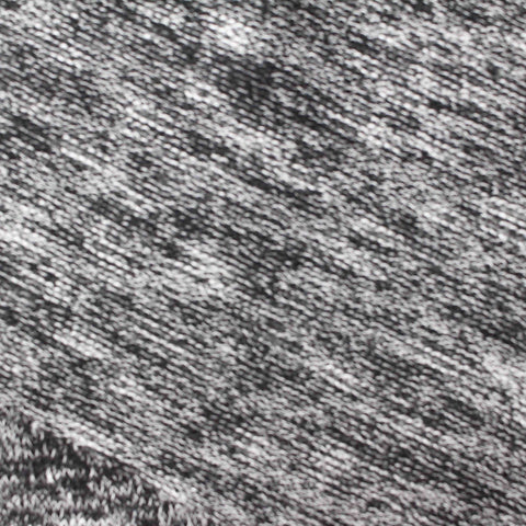 Black Marl Chunky Knit, Poly-Viscose, 175 gsm, 180 cm
