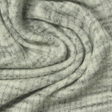 Dark Grey Marl Rib Knit, Poly-Viscose — photo 2