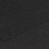 Polyester Stretch ITY Knit Fabric, 230 gsm — Black — photo 2