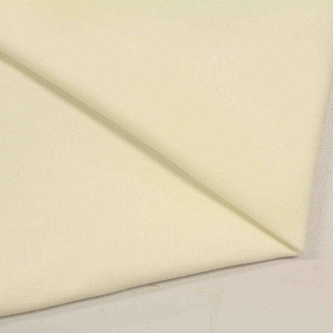 Viscose Stretch Ponte Knit Fabric, 351 gsm, 155 cm — Beige