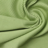 Polyester Stretch Jersey Knit Fabric, 250 gsm, 145 cm — Green — photo 2