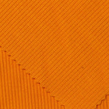 Viscose Stretch Rib Knit Fabric, 400 gsm, 135 cm — Orange — photo 2