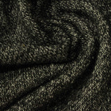 Cotton Polyester French Terry Fabric, 213 gsm, 165 cm — Black — photo 2