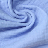 100% Cotton Crepe Fabric, 175 gsm, 140 cm — Blue — photo 2