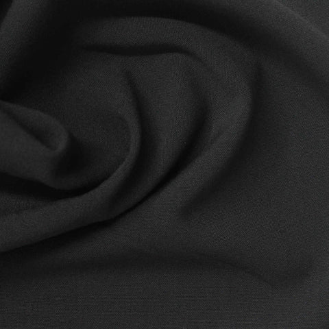 Polyester Viscose Stretch Woven Fabric, 270 gsm, 150 cm — Grey