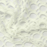 Cream Openwork Knit, Poly-Cotton — photo 2