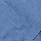 Viscose Stretch Rib Knit Fabric, 215 gsm, 150 cm — Blue — photo 2