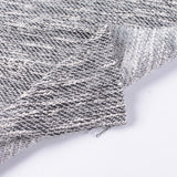 Black Marl Chunky Knit, Cotton-Poly — photo 2
