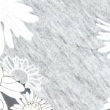 White Daisies Jersey Knit, Cotton-Poly — photo 2