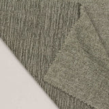 Heathered Green Marl Jersey Knit, Polyester — photo 2