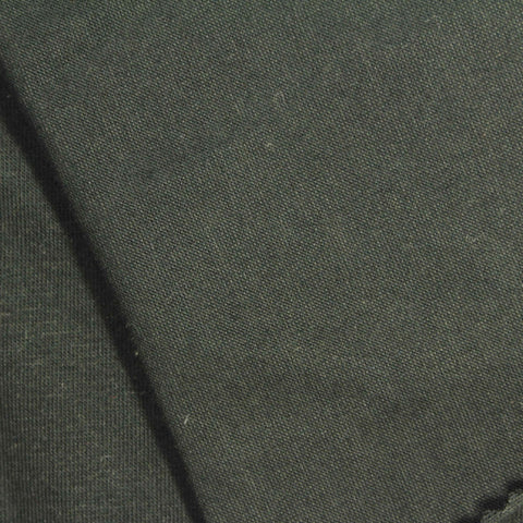 Dark Green Marl Jersey Knit, Modal-Cotton