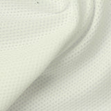 Off-White Tone-on-Tone Dot Warp Knit, Polyester — photo 2