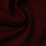 Polyester Viscose Stretch Ponte Knit Fabric, 318 gsm, 152 cm — Red — photo 2