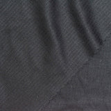 Striped 100% Polyester Knit Fabric, 140 gsm, 165 cm — Grey — photo 2