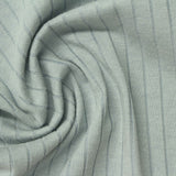 Polyester Cotton Stretch Rib Knit Fabric, 260 gsm, 165 cm — Blue — photo 2