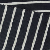 Navy Stripes Knit, Polyester — photo 2