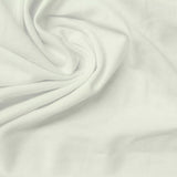 Cotton Modal Stretch Jersey Knit Fabric, 170 gsm, 160 cm — White — photo 2
