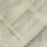 Cream Check Jacquard, Viscose-Poly — photo 2