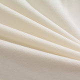 Jacquard 100% Polyester Chunky Knit Fabric, 269 gsm, 160 cm — White — photo 2