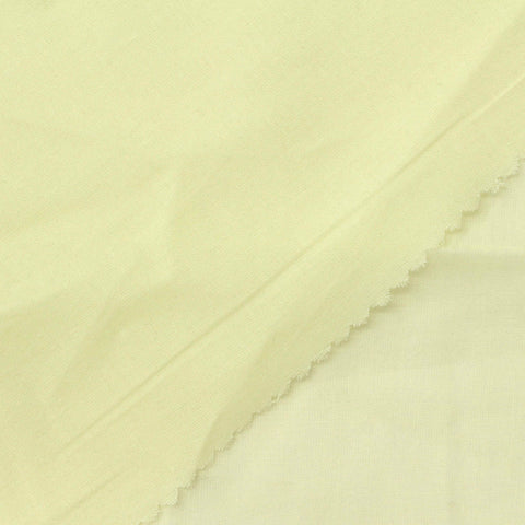 100% Cotton Voile Fabric, 65 gsm, 150 cm — Yellow