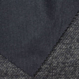 Dark Blue Marl Chunky Knit, Polyester — photo 2