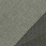 Light Grey Vertical-Stripe Ponte Knit, Poly-Viscose — photo 2