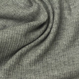 Polyester Stretch Knit Fabric, 280 gsm, 185 cm — Grey — photo 2