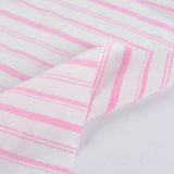Pink Horizontal-Stripe Jacquard, Poly-Modal — photo 2