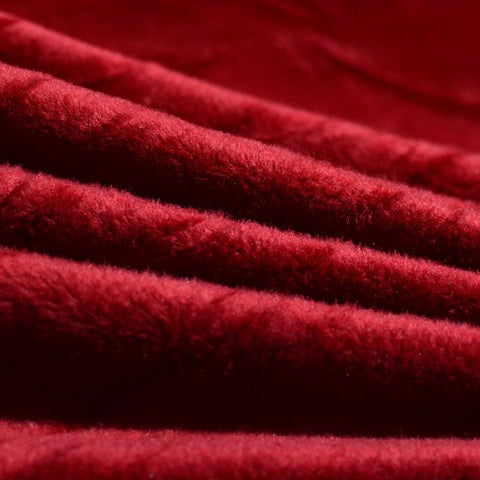 Fleece Fabric, 182 cm — Red