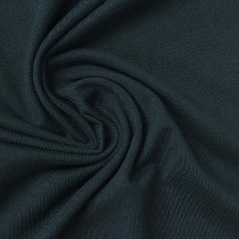 Dark Teal Brushed Milk Silk Knit, Polyester